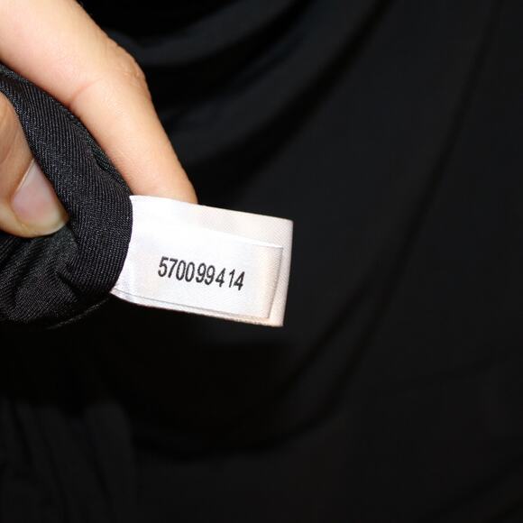 BOSTON PROPER -NWT- Black Cowl Neck Jersey Knit Career Dress | 8 - Picture 8 of 11